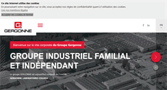 Desktop Screenshot of gergonne-corporate.com