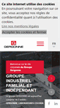 Mobile Screenshot of gergonne-corporate.com